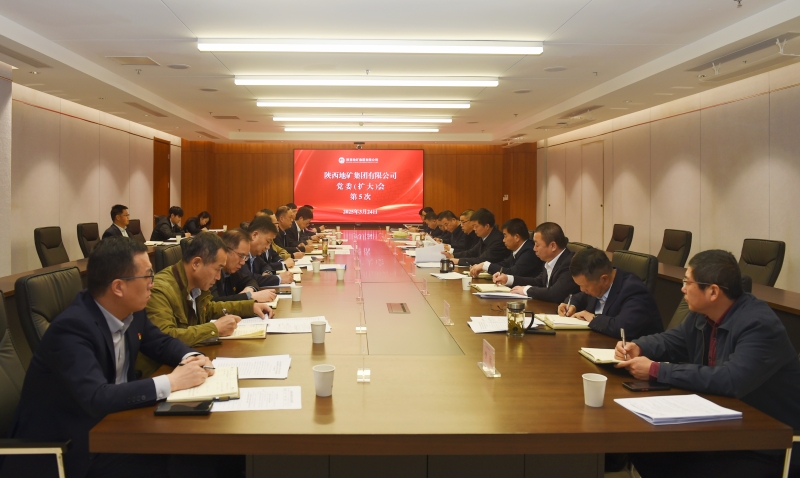 陕西地矿集团召开党委（扩大）会部署深入贯彻中央八项规定精神学习教育工作