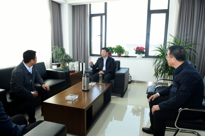 青海煤炭地质局来陕西地矿集团交流座谈
